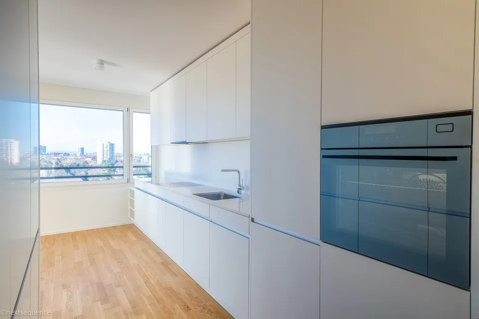 Newly built apartment