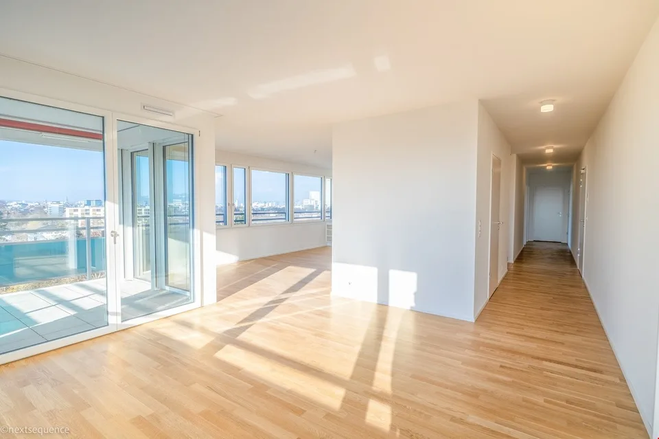 Newly built apartment