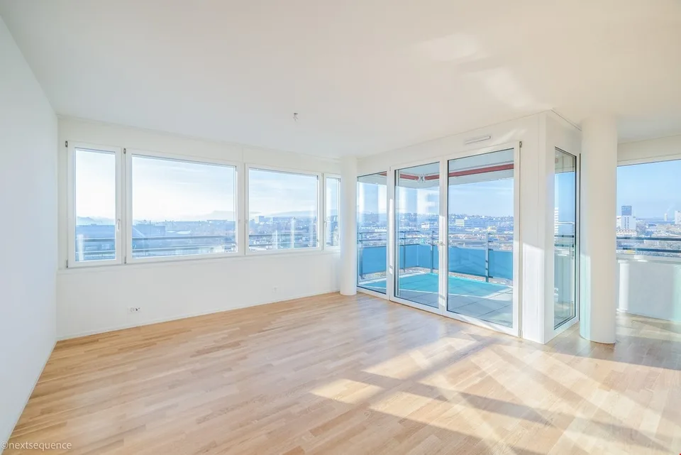 Newly built apartment
