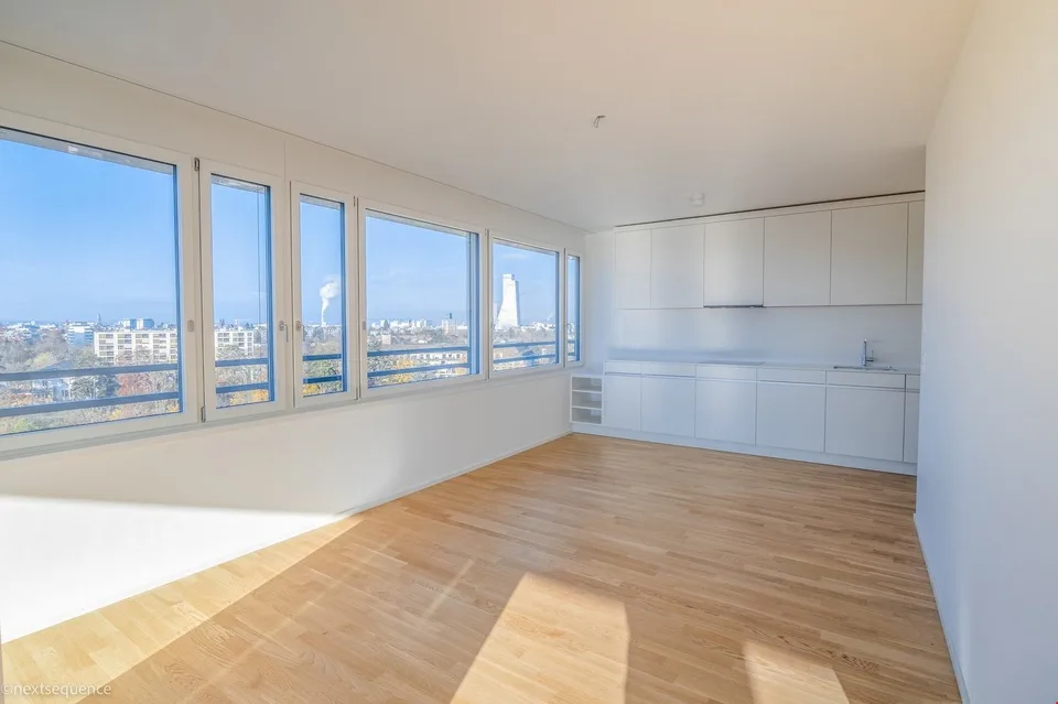 Newly built apartment