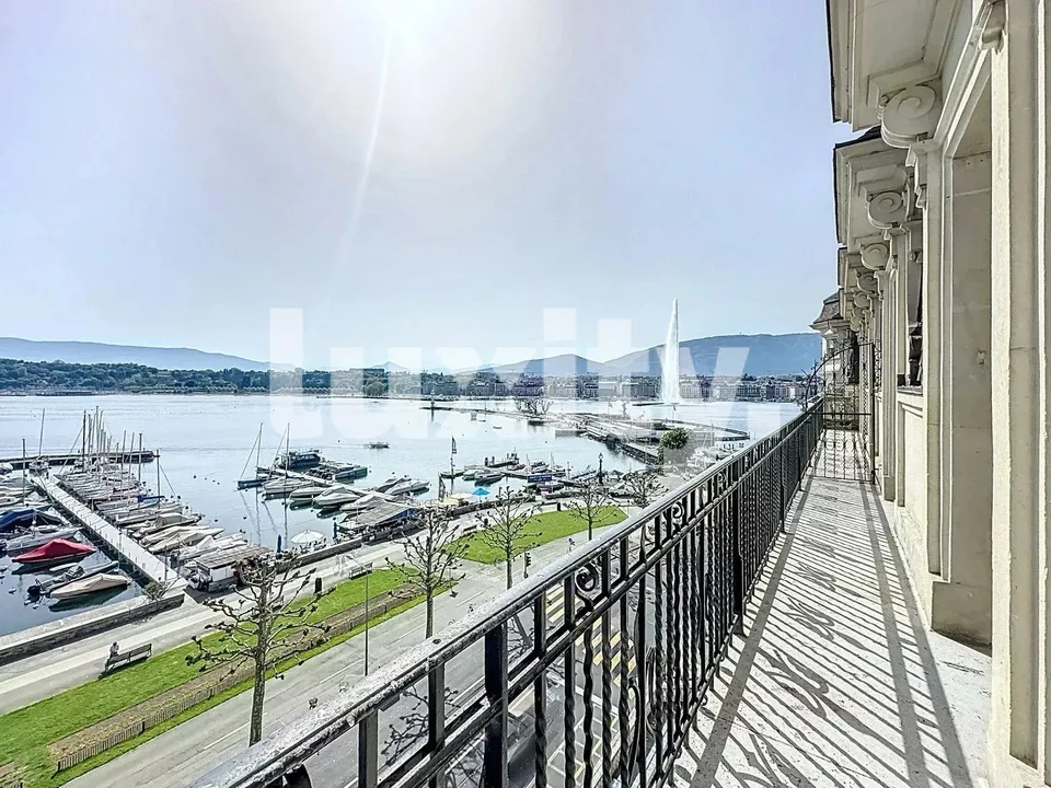 Spacieux Appartement Haussmannien avec vue sur le jet d'eau