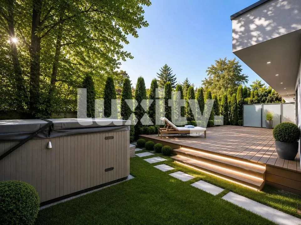 Maison jumelée rénovée avec jacuzzi et hammam