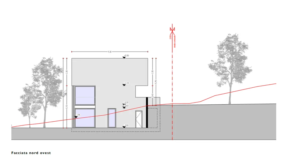 Bauplatz mit Projekt für drei Wohneinheiten