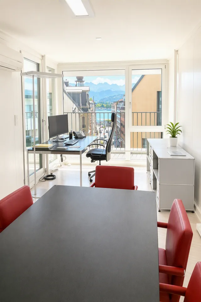 Spazio ufficio centrale senza pari nel Löwencenter