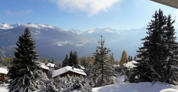 Location hiver -  3,5 pièces avec vue panoramique à Anzère