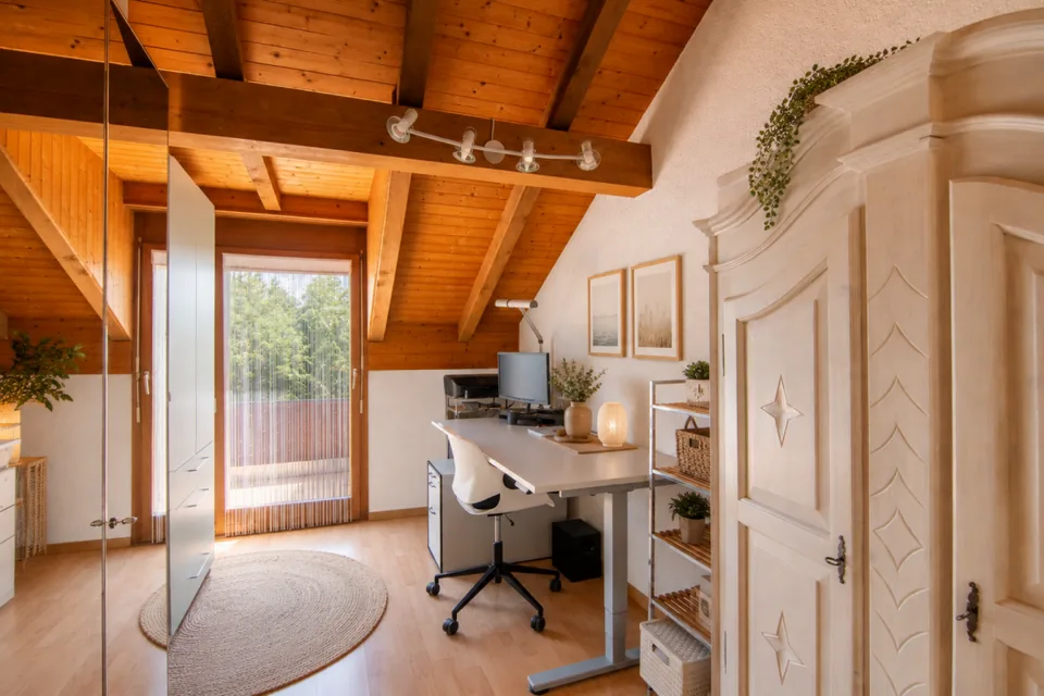 Casa a schiera di 5,5 locali molto ben curata con giardino da sogno, vista panoramica e spazio per tutta la famiglia! – foto 8 di 14