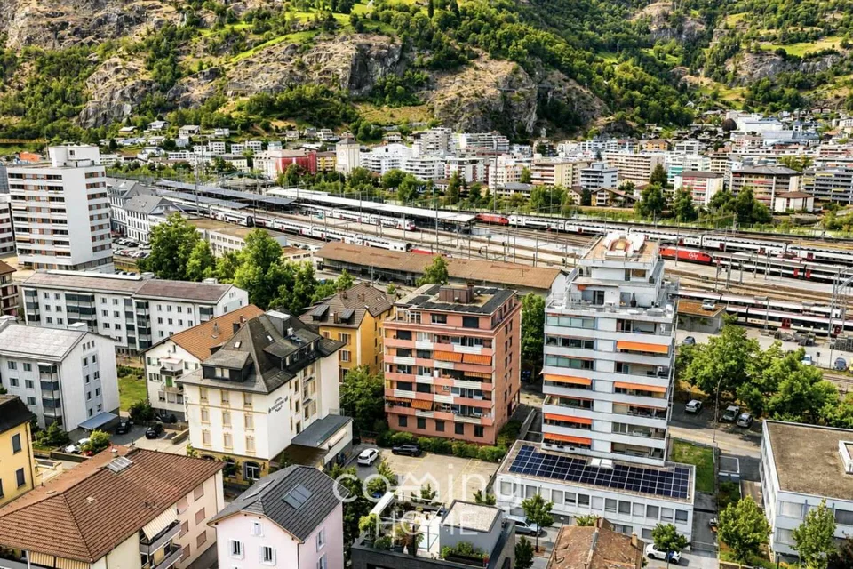 Grosszügige Attikawohnung mit Panoramaterrasse - Brig – photo 32 sur 33