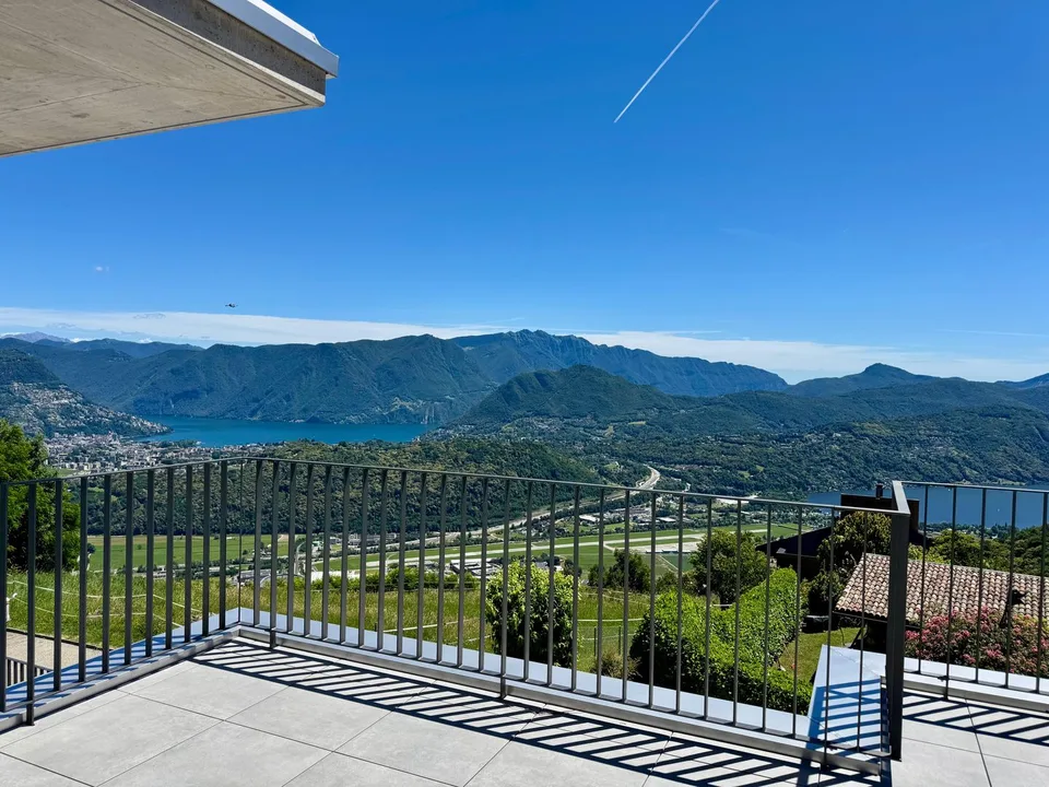 Cademario – Villa exclusive avec piscine et vue spectaculaire sur le lac