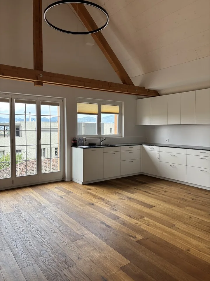 Appartamento attico esclusivo 4.5 locali (180 m²) – Primo affitto a Röschenz con vista panoramica
