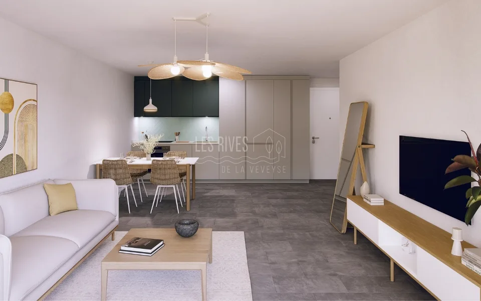 Châtel-Saint-Denis - Appartement neuf 2.5 pièces de 62 m² avec balcon
