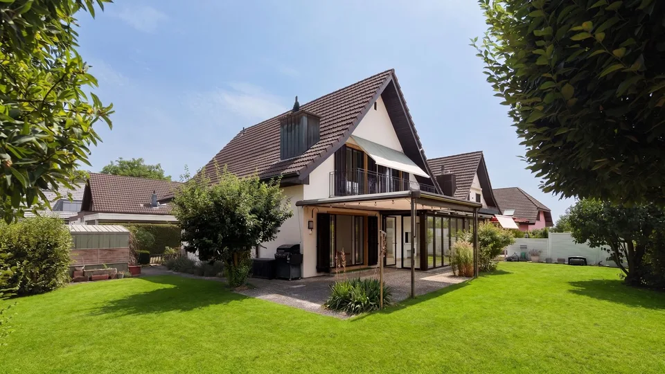 Charmantes 6.5-Zimmer-Haus mit traumhaftem Garten in Feldbrunnen