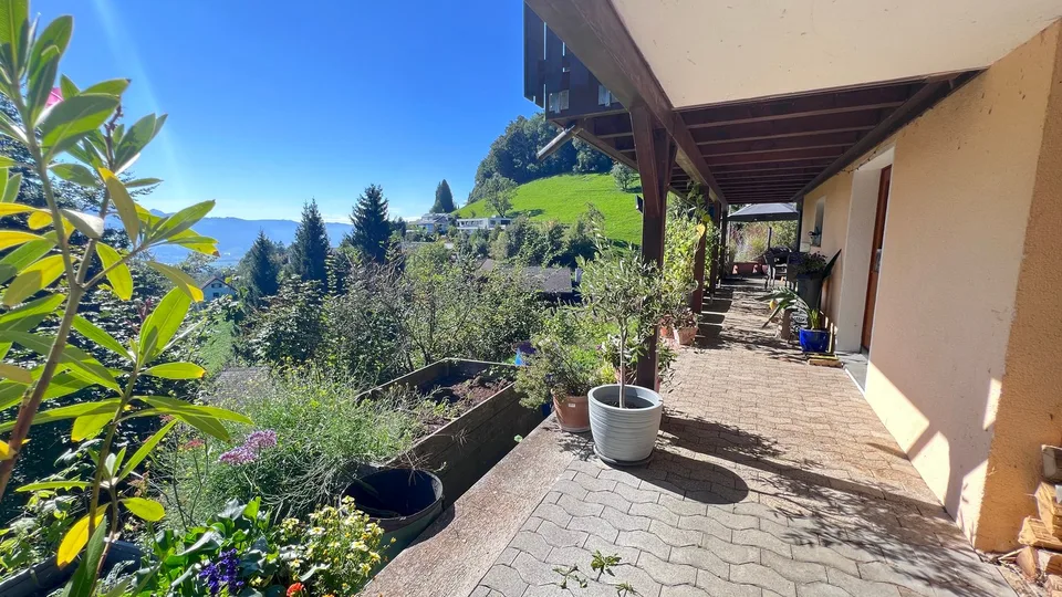 Haus & Bauland in Rieden SG | Zweitwohnsitz möglich | Unverbaubare Weitsicht