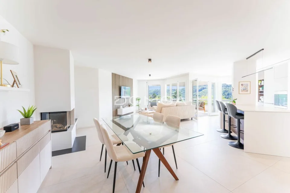 Mansarda 4,5 locali ristrutturata con grande terrazza - Luminosità, fascino e comfort!