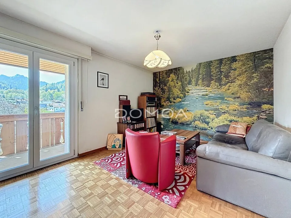 Wohnung zur Renovierung mit Blick auf den Moléson