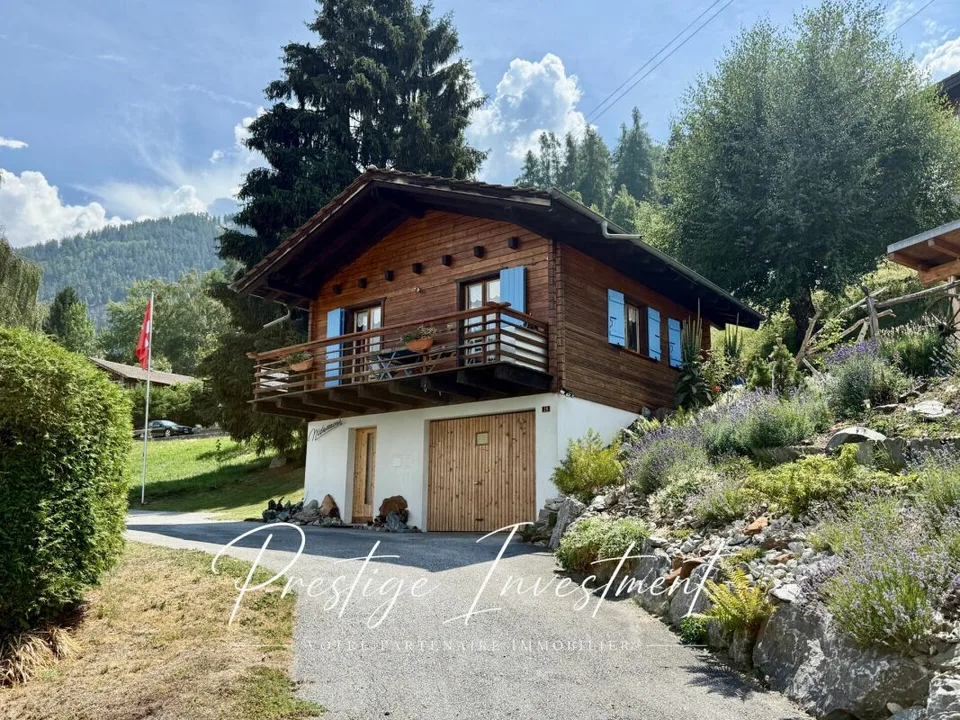 CHARMANT CHALET INDIVIDUEL AU COEUR DE LA NATURE