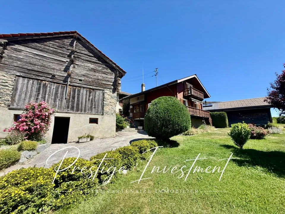 Affascinante chalet di 4,5 locali con annessi - Nax