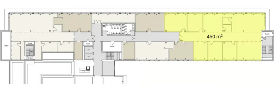 450 m2 Hochwertig ausgebaute und bezugsbereite Büroflächen – Foto 12 von 12