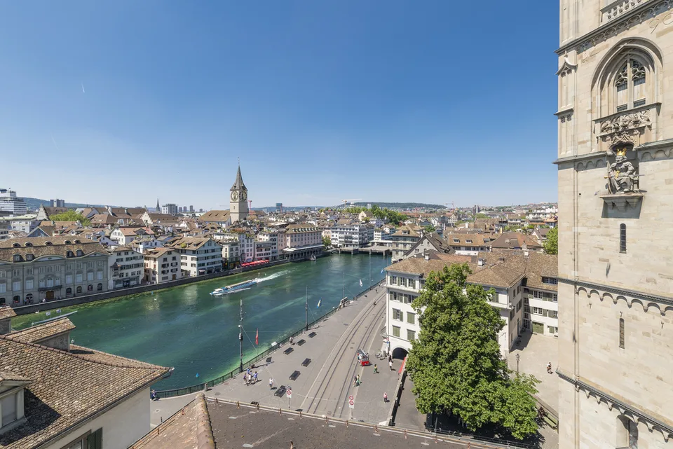 Un pezzo di storia della città di Zurigo come area di vendita