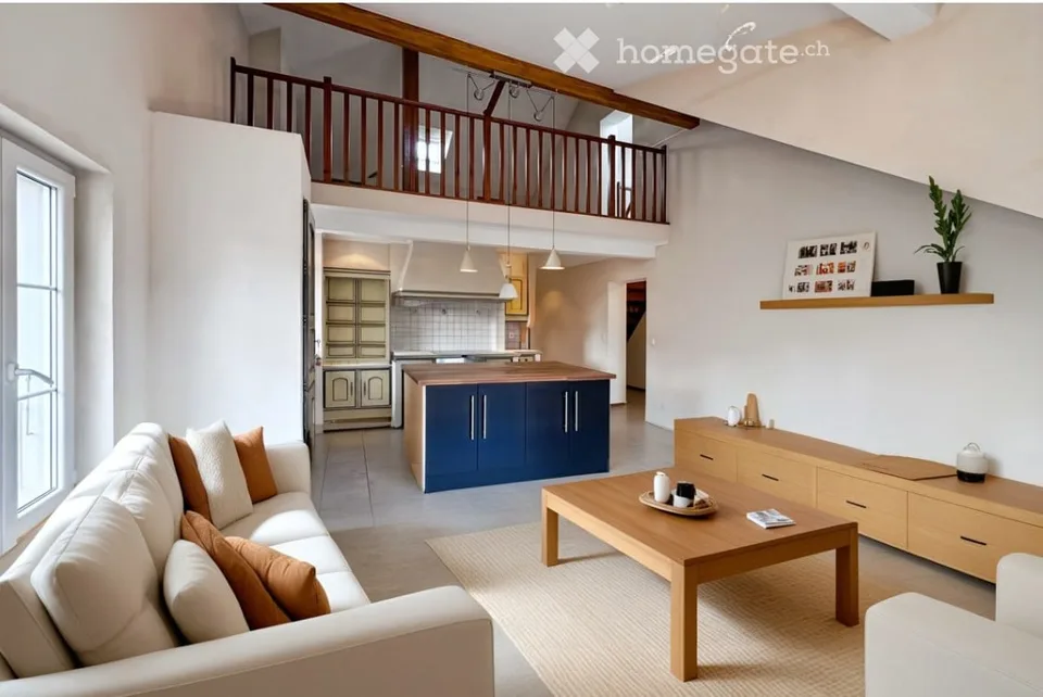 Appartement de 3.5 pces, dernier étage à Chavornay