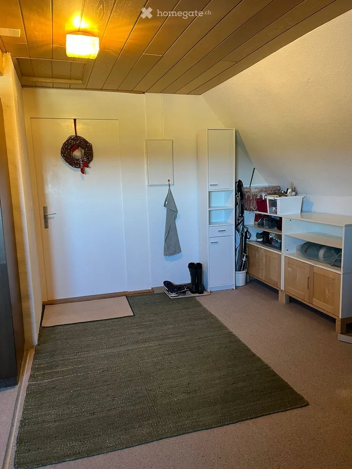 Grosszügige 2.5 Zimmer Dachwohnung auf dem Land