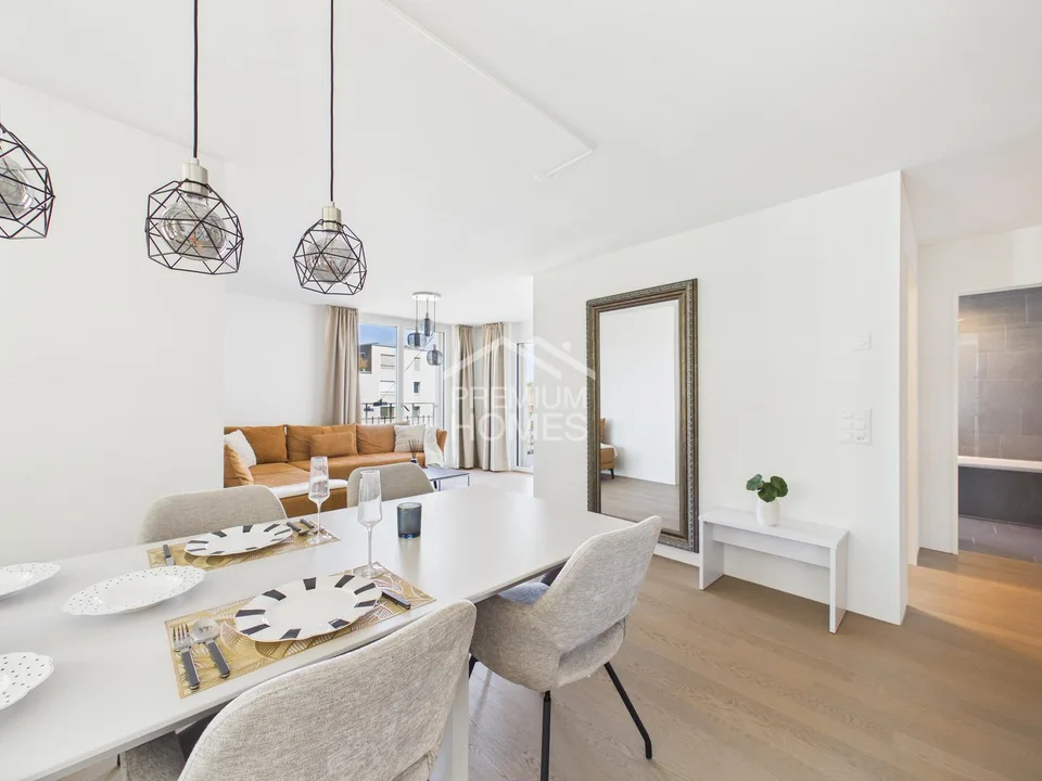 Appartement de design exclusif - Meublé de haute qualité & prêt à emménager immédiatement !
