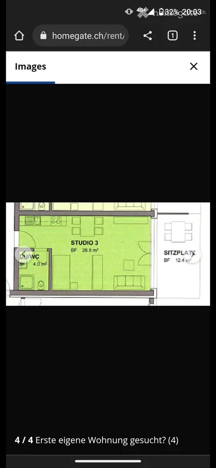 Zu Vermieten | 1.5-Zimmer-Studio Luzernstrasse 114, Malters