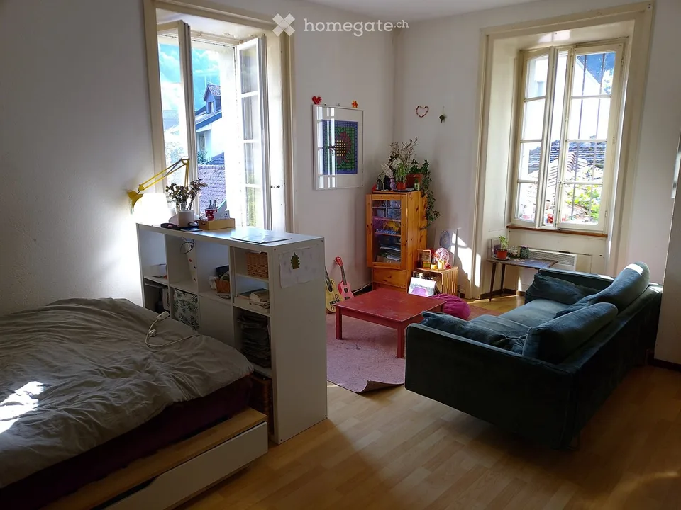 Großes 2-Zimmer-Apartment in der Unterstadt von Fribourg