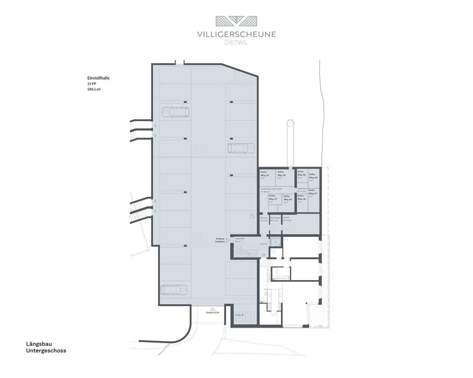 "Villigerscheune" 5.5 Zimmer Attika-Maisonette Wohnung – Foto 10 von 10