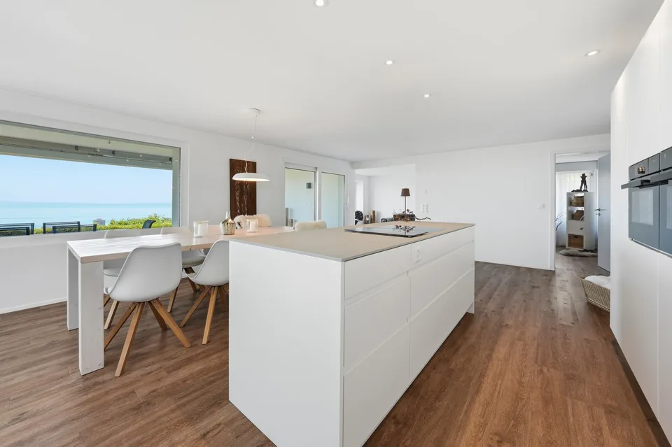 Appartement de jardin 4,5 pièces avec vue exclusive sur le lac de Constance