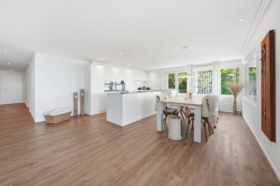 Appartement de jardin 4,5 pièces avec vue exclusive sur le lac de Constance