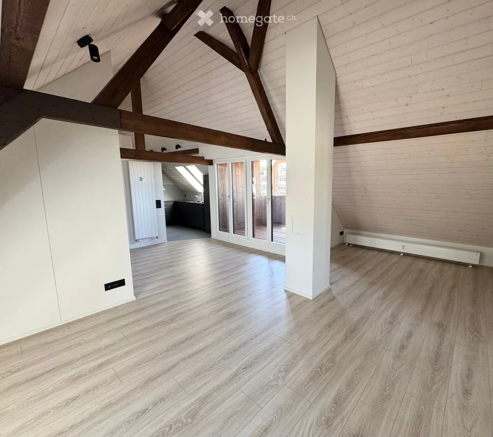 Charmante 2.5-Zimmer-Dachwohnung in Mägenwil