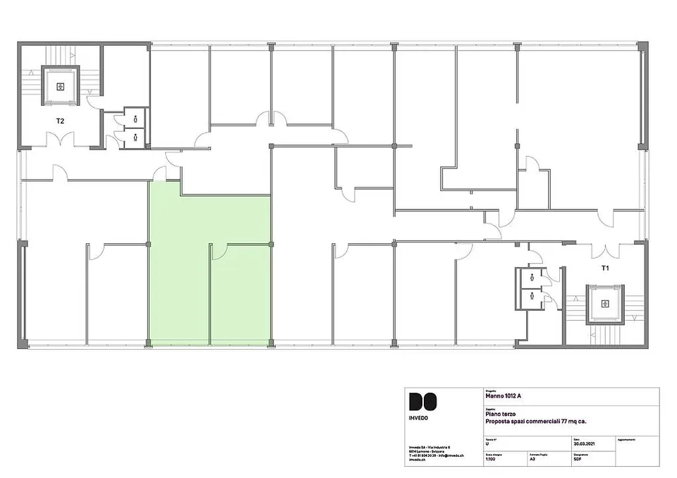 Büros in Manno - 77 oder 110 m²
