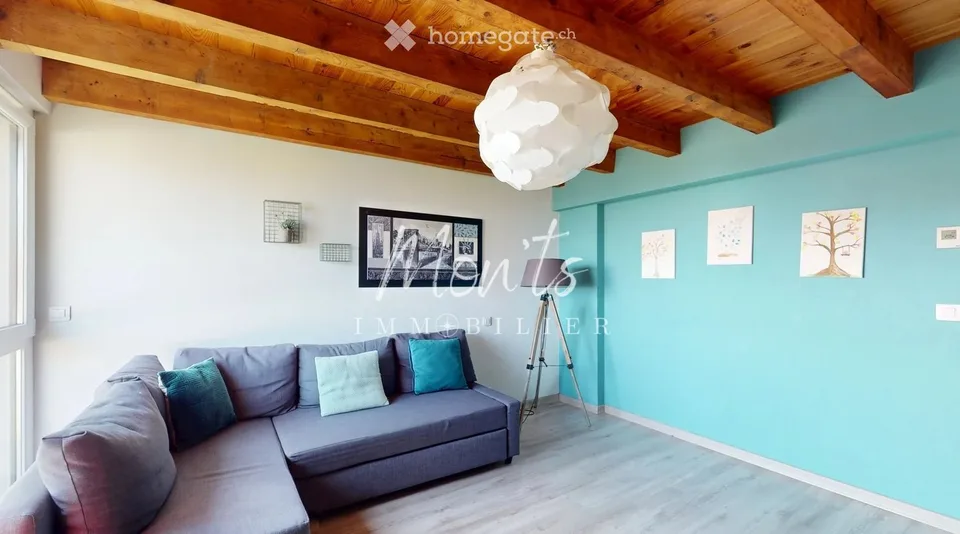 Prächtige 5-Zimmer-Duplexwohnung mit Aussicht in Chevrier