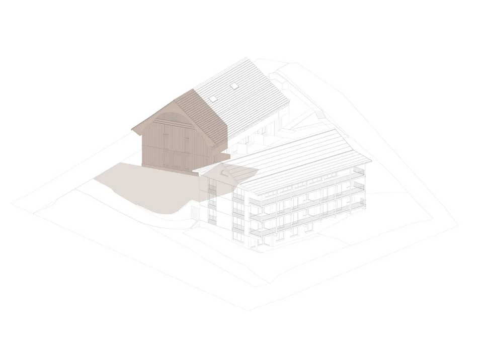 "Villigerscheune" 6.5 Zimmer Reiheneckhaus - Süd