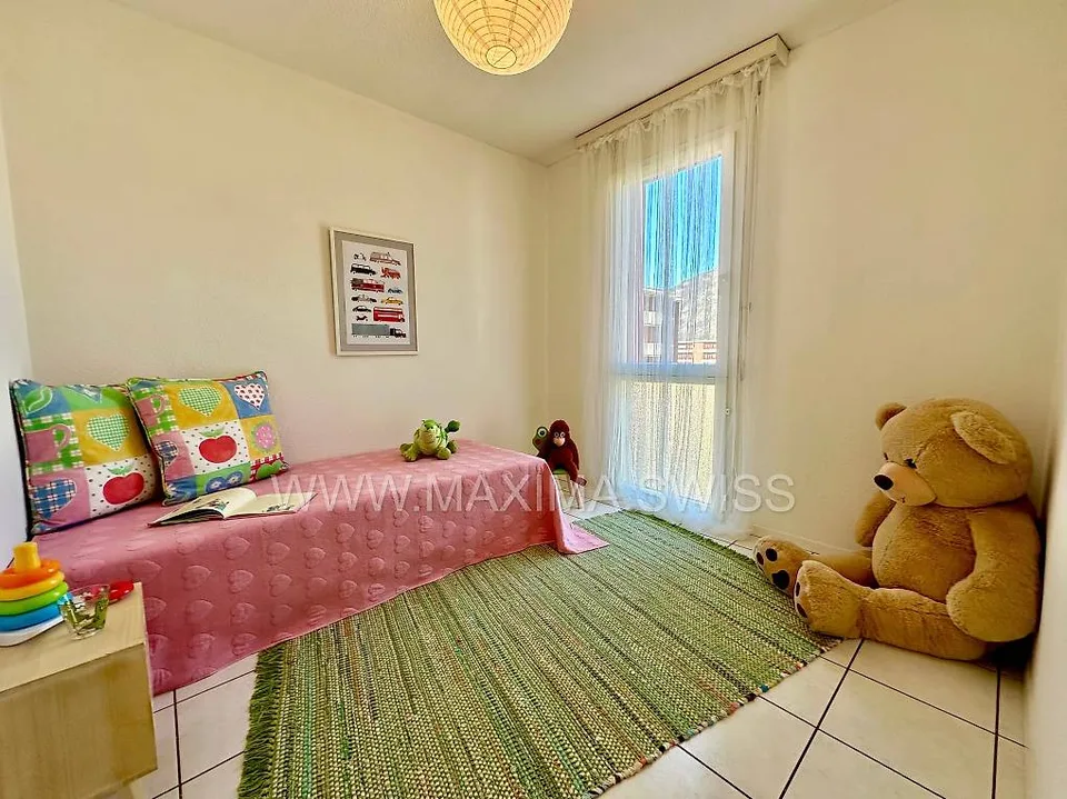 BIASCA: Lumineux et calme 4.5 pièces, idéal pour les familles