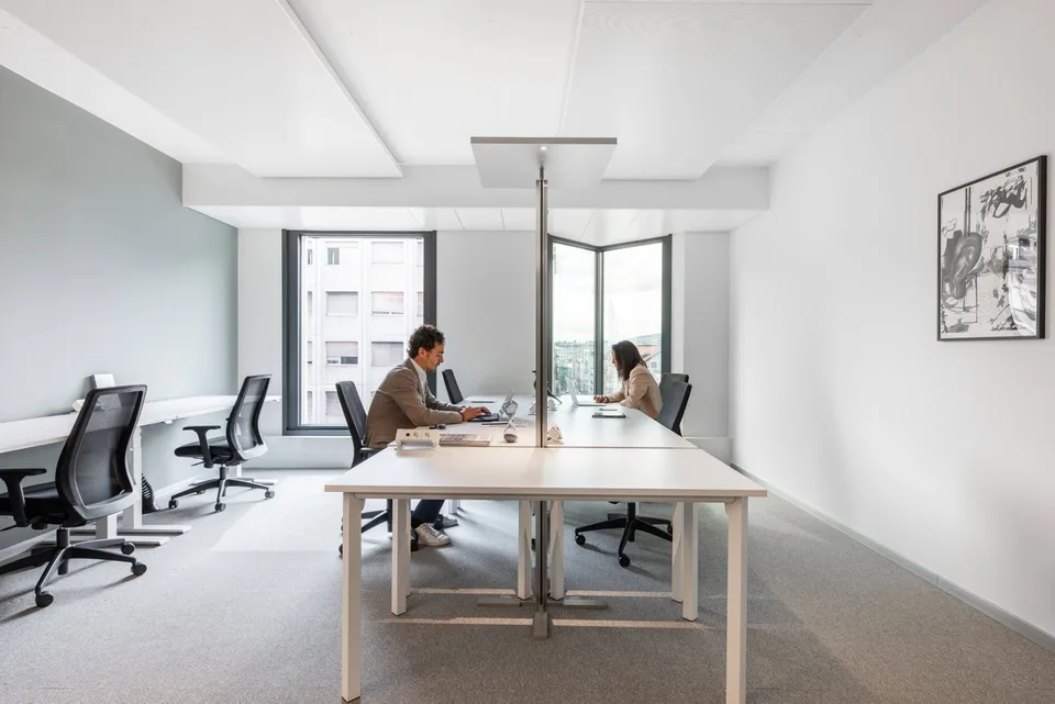 Ufficio design per 40 persone a Spaces Main Station