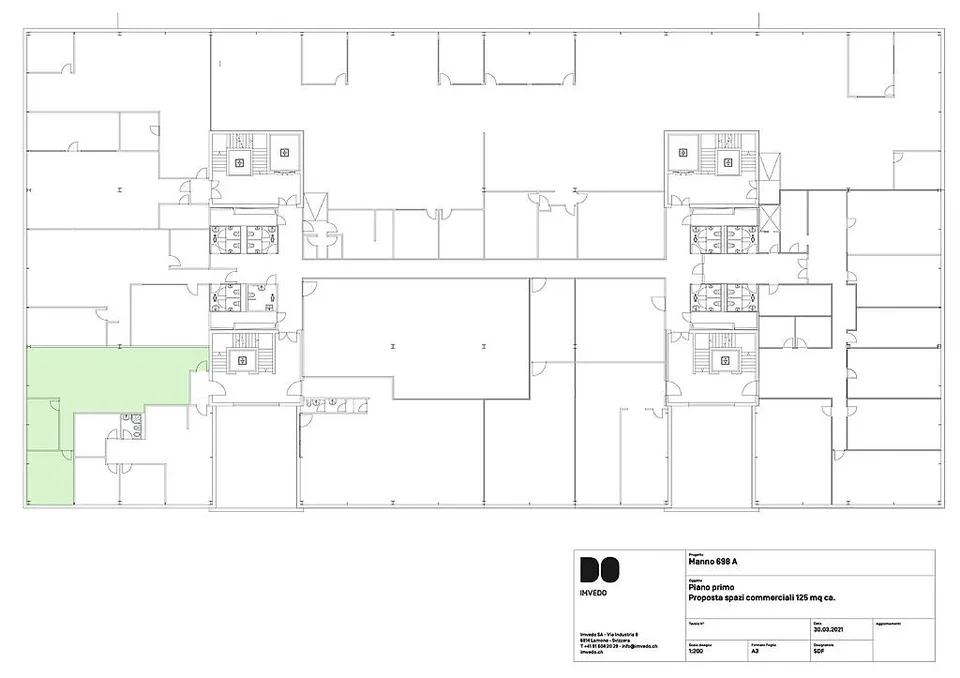 Uffici a Manno - 122 o 125 mq