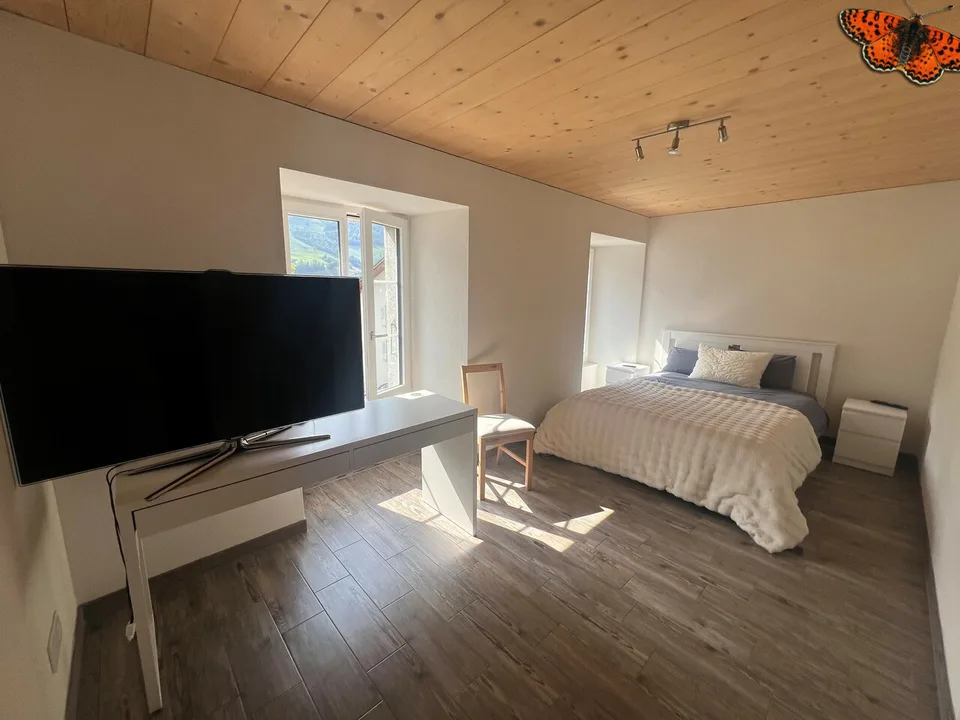 GROSSES 2 ½ ZIMMER WOHNUNG IN EINEM DORFHAUS
