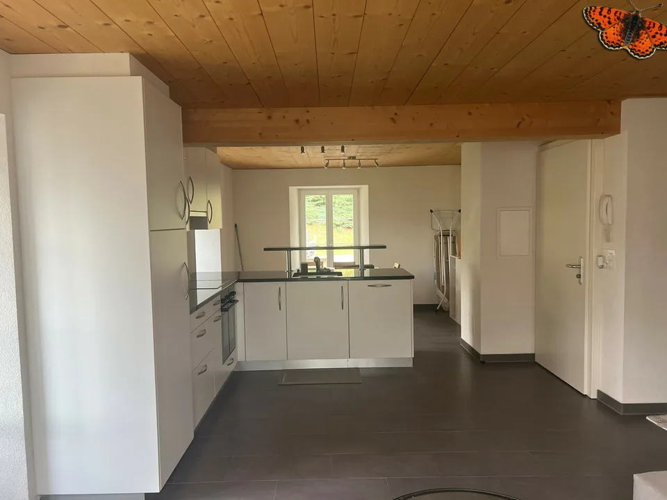 GROSSES 2 ½ ZIMMER WOHNUNG IN EINEM DORFHAUS