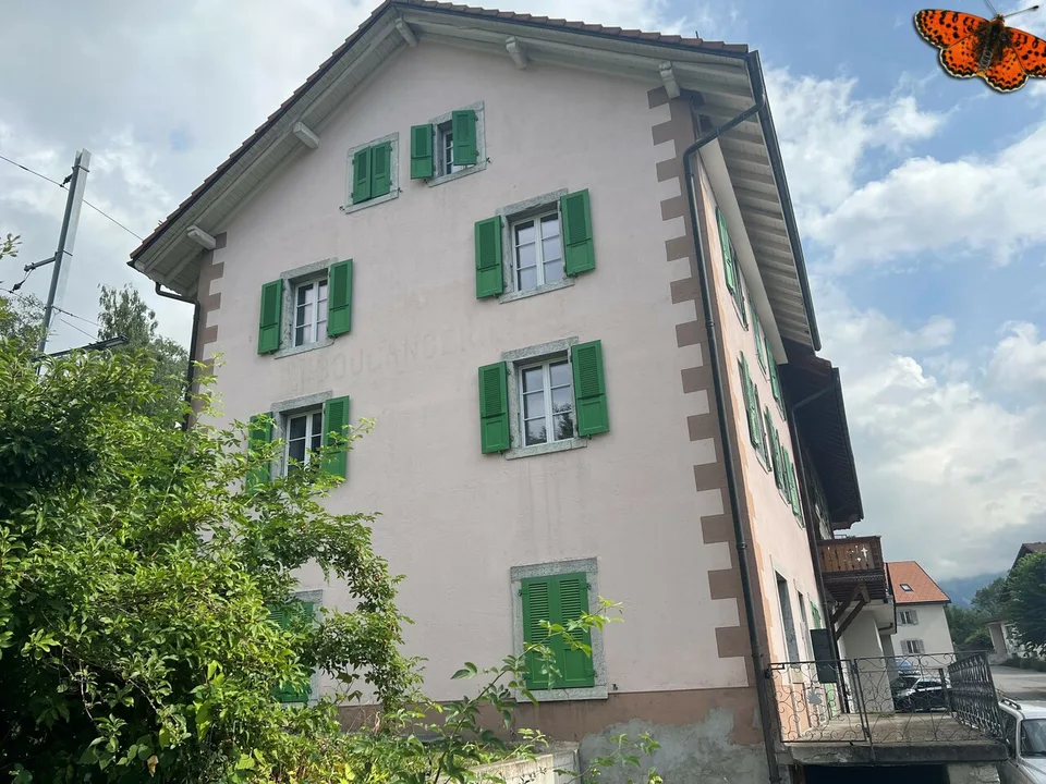 GROSSES 2 ½ ZIMMER WOHNUNG IN EINEM DORFHAUS