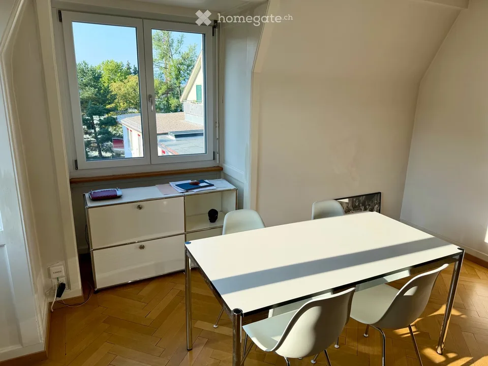 Charmante 3-Zimmer-Altbauwohnung inkl. Parkplatz an ruhiger und zentraler Lage in Zürich