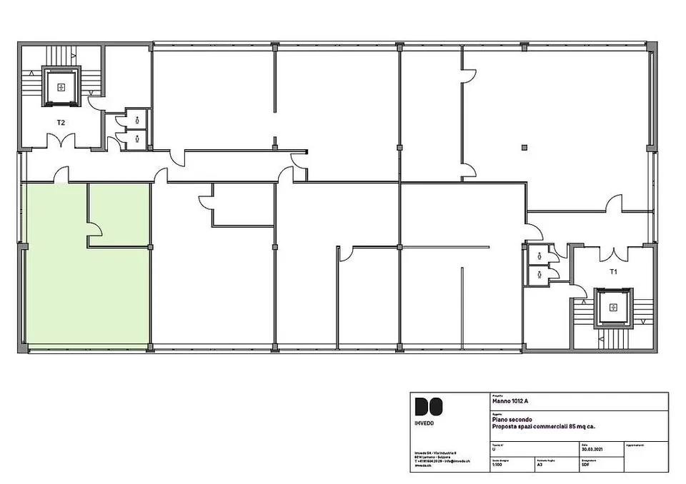 Büros in Manno - 85 oder 152 m²