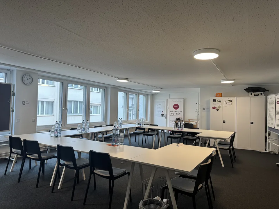 Espace de bureau lumineux au cœur de la vieille ville de Winterthour (environ 80 m2)
