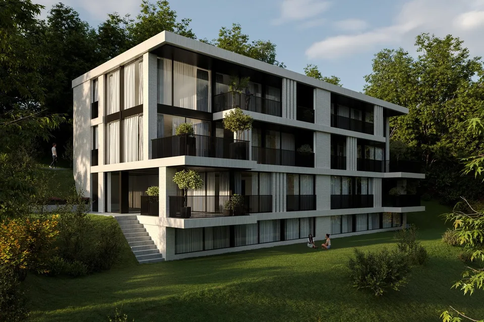 Gartenwohnung der besonderen Art