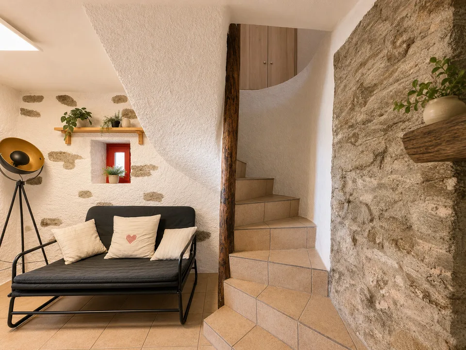 Bequemes 3,5-Zimmer-Haus mit historischem Charme in Camignolo