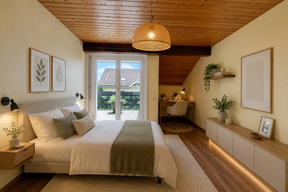 Charming Family Villa with Garden in a Residential Area