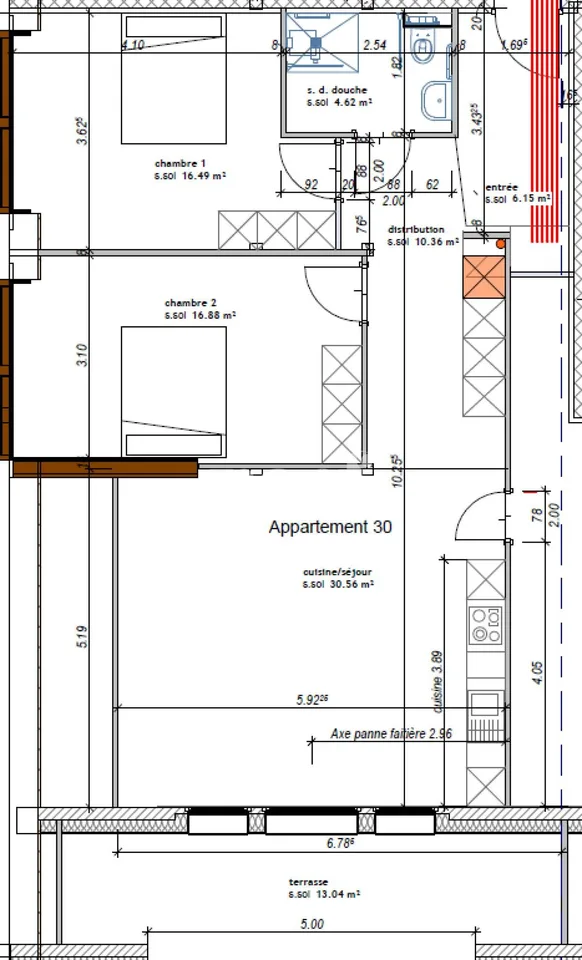 Dachwohnung mit Conciergedienst