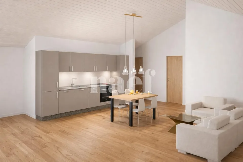 appartement en attique avec poste de conciergerie