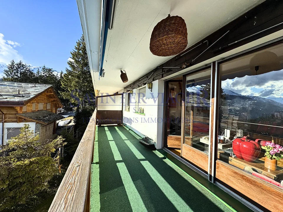 Magnifique vue. Crans-Montana. Viager Occupé. – Foto 9 von 24