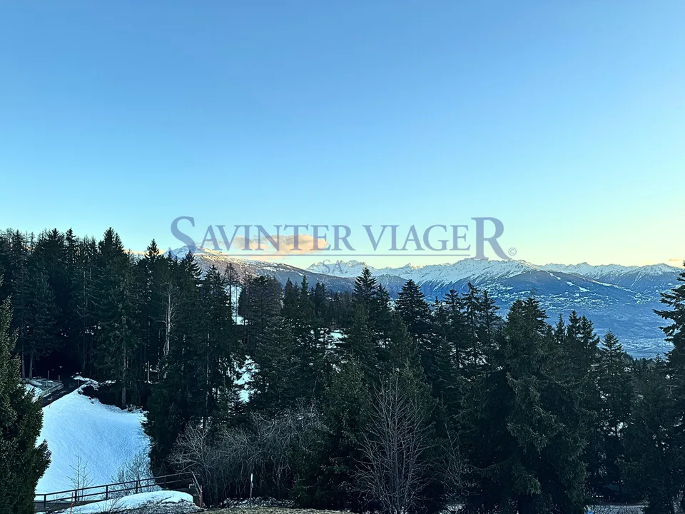 Magnifique vue. Crans-Montana. Viager Occupé. – Foto 12 von 24